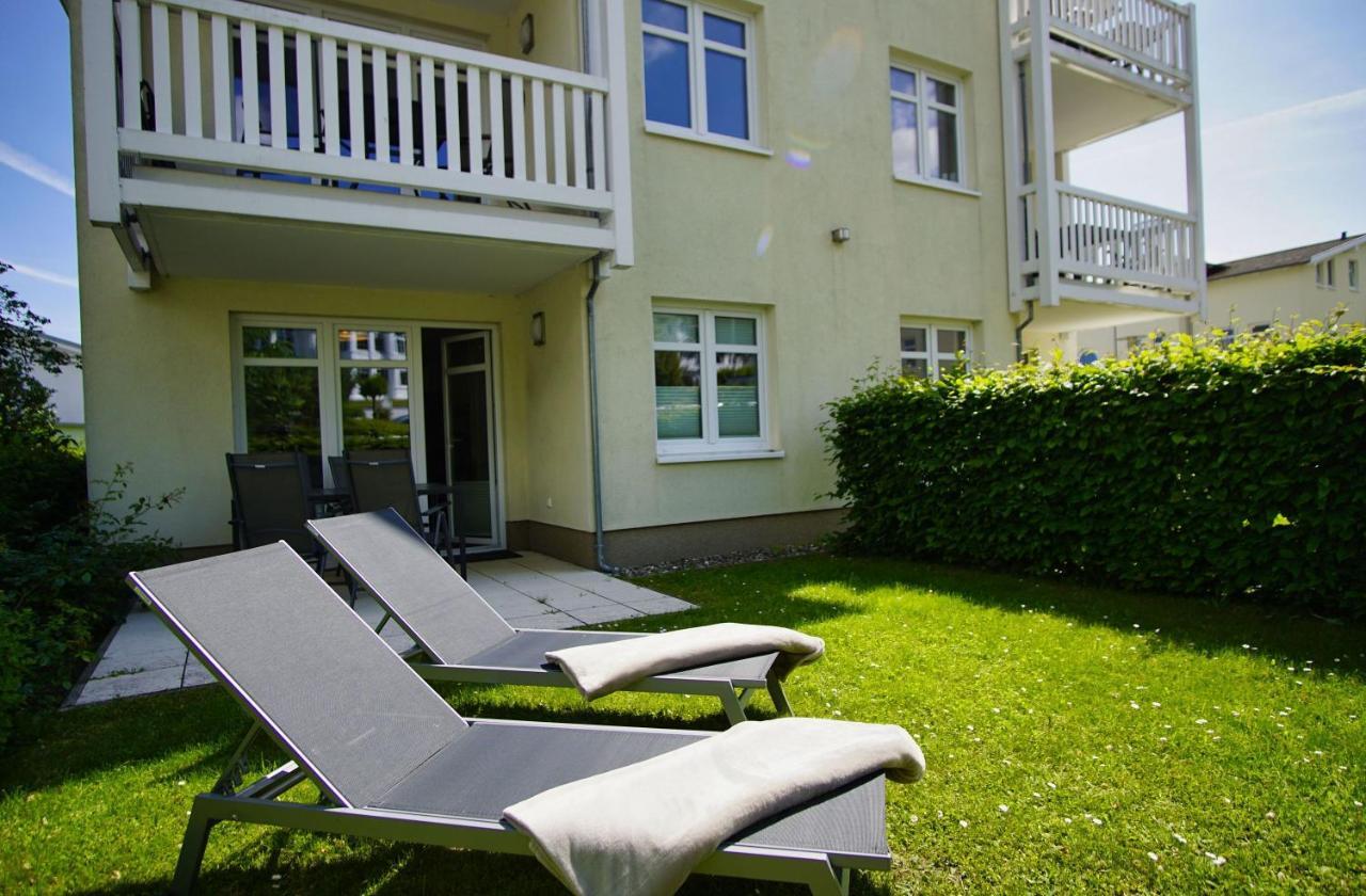 Meeresblick Residenzen FeWo 77 deluxe Terrasse, Sauna- u Schwimmbadnutzung Goehren  Exterior foto